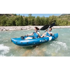 Kajak Sevylor Tahaa Kit - Aufblasbares Kajak -Camping Lieferungen 2 personen aufblas luft tandem kajak sevylor tahaa kit schlauchkajak einsteigerkajak inklusive paddel 1000 5 22636