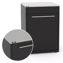 Weber Outdoorküche BBQK4 Built-in Kitchen - 3MOD SB - Genesis -Camping Lieferungen bbq kitchen outdoor kueche tuermodul arbeitsplatte individuell verstellbar vollverzinkt pulverbeschichtet 1000 6 26107