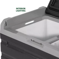 Kompressor-Kühlbox Brunner Polarys Freeze DZ 35 -Camping Lieferungen beleuchtung brunner polarys freeze dz 35 liter tragbare kompressor kuehhlbox dual zone 1000 3 25477