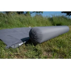 Aufblasbares Kissen Bent XL Lounger, Steel Grey -Camping Lieferungen bent zip xl lounger verbindbare kissenrolle camping kissen 1000 2 21114