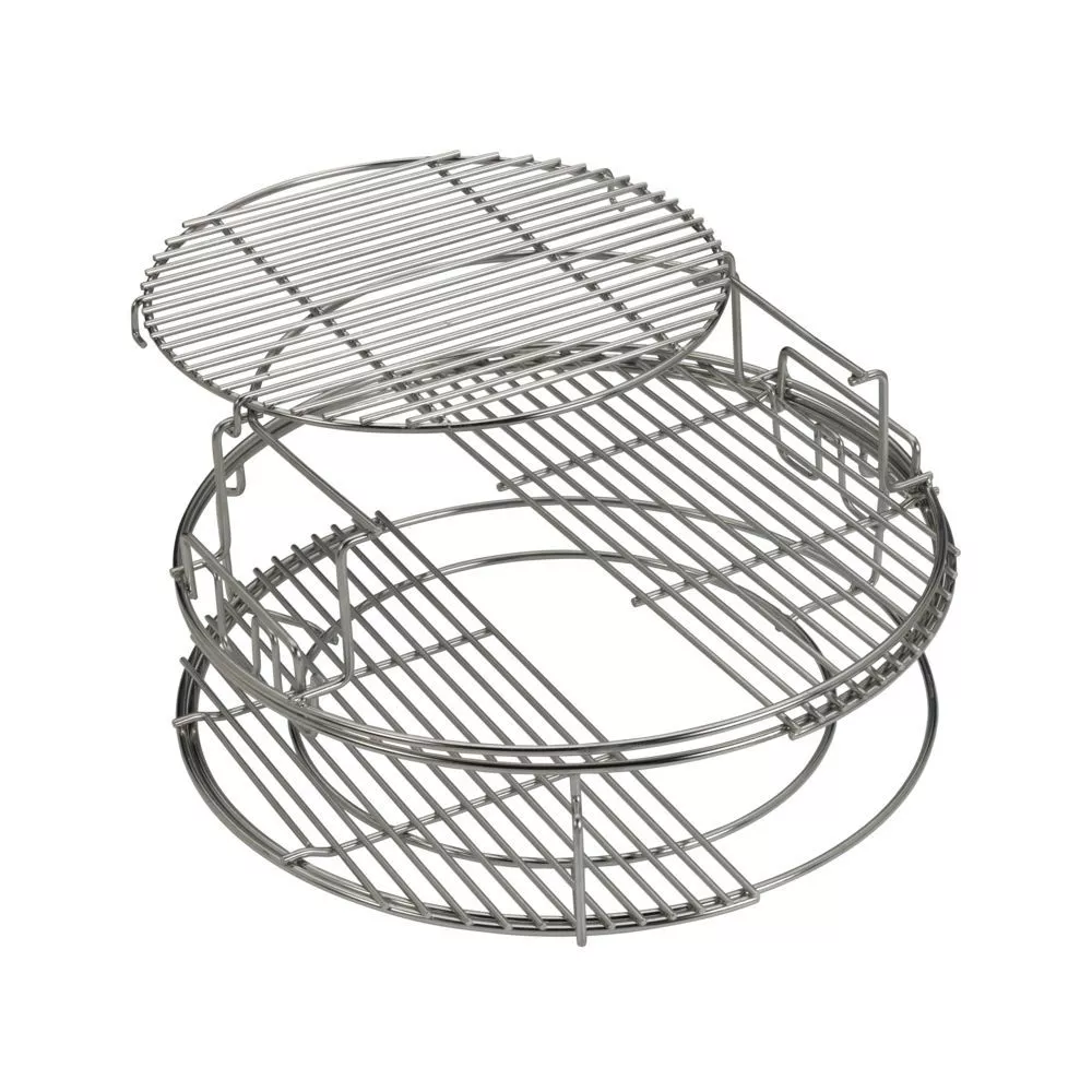 Edelstahl-Grillrost Big Green Egg Stainless Steel Half Grid, Large 2 Edelstahl-Grillrost Big Green Egg Stainless Steel Half Grid, Large – Bild 2