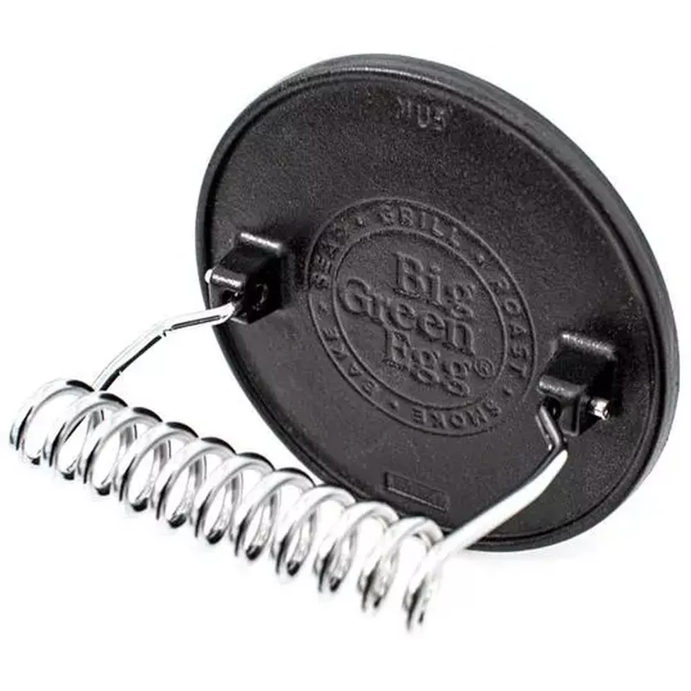 Big Green Egg Grillpresse Gusseisen 1 Big Green Egg Grillpresse Gusseisen