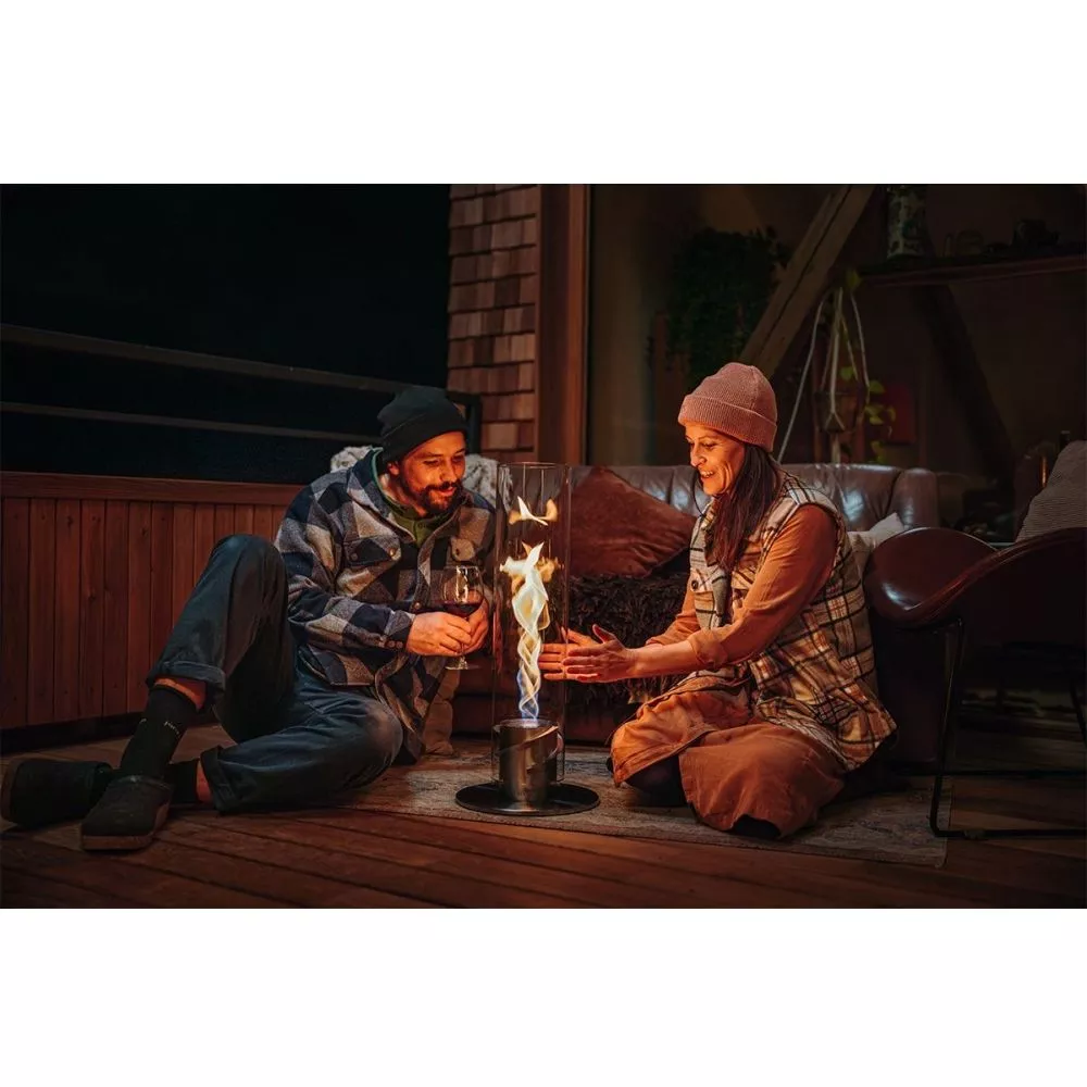 Höfats Spin 1500 Tischfeuer, Silber 5 Höfats Spin 1500 Tischfeuer, Silber – Bild 5