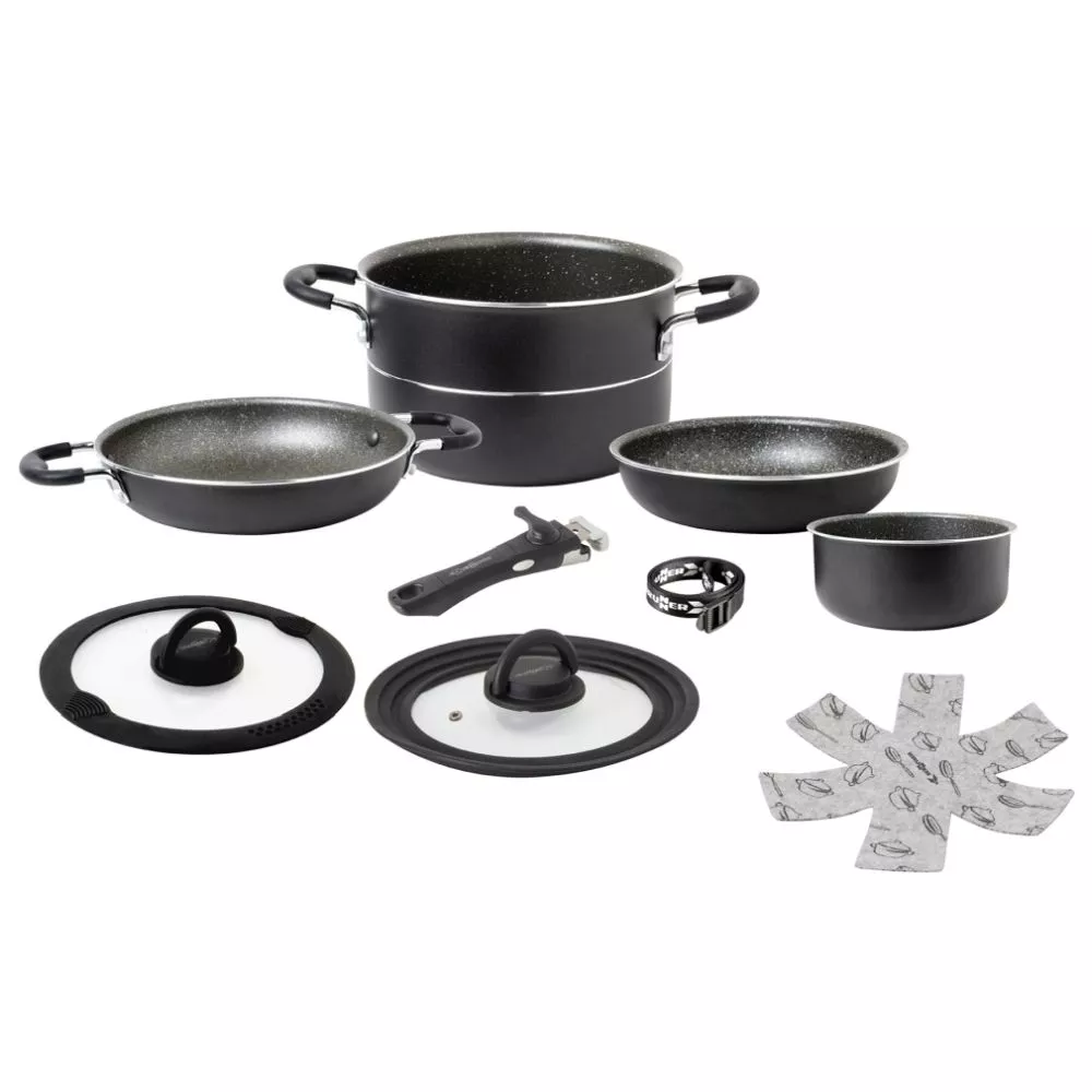 Camping-Kochgeschirr-Set Brunner Pirate NG 7+1 Ø 22 1 Camping-Kochgeschirr-Set Brunner Pirate NG 7+1 Ø 22