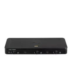 Campingkocher Cadac Dometic 3 Cook Turbo FFD Deluxe, 50 Mbar -Camping Lieferungen cadac dometic 3 cook turbo ffd deluxe schwarzer dreiflammiger camping gasgrill 4 27803