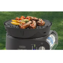 Gaskartuschenkocher Cadac Dometic Safari Chef 30 Compact -Camping Lieferungen cadac dometic camping grill safari chef compact 30 picknickgrill mobilgrill 1000 7 23915