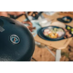 Campinggrill Cadac Dometic Carri Chef 50 BBQ 14 Campinggrill Cadac Dometic Carri Chef 50 BBQ -Camping Lieferungen cadac dometic carri chef 50 bbq schwarzer campinggrill deckelthermometer 6 27805