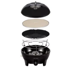 Gas-Tischgrill Cadac Dometic Glamp Chef 40, 50 Mbar 6 Gas-Tischgrill Cadac Dometic Glamp Chef 40, 50 Mbar -Camping Lieferungen cadac dometic glamp chef 40 tischgrill mit pizzastein grillrost kaffeekannenstaender topfstaender 1000 2 27794