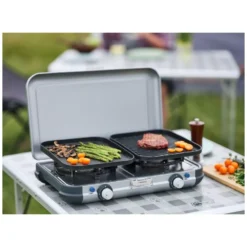Campingkocher Campingaz Camping Kitchen 2 Grill & Go CV -Camping Lieferungen camping tischgrill campingaz camping kitchen 2 grill and go cv campingkocher 1000 10 24718