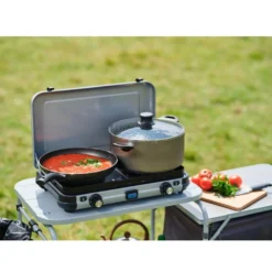 Campingkocher Campingaz Camping Kitchen 2 Maxi CV -Camping Lieferungen camping tischgrill campingaz camping kitchen 2maxi cv 2 flammenkocher 1000 7 26240