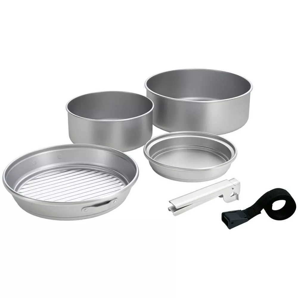 Campingaz Trekking-Geschirrset Aluminium, 5-teilig 1 Campingaz Trekking-Geschirrset Aluminium, 5-teilig