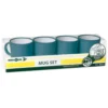 Henkelbecher-Set Brunner Mug Set ABS Avio Blau