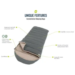 Deckenschlafsack Outwell Constellation -Camping Lieferungen constellation deckenschlafsack outwell 1000 5 27900