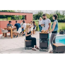 Auflagebrett Höfats Für Den Cube Feuerkorb -Camping Lieferungen cube fuerkorb hoefats sitzhocker beistelltisch feuerkorb 1000 3 22353