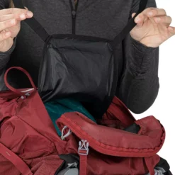 Damenrucksack Osprey Ariel 55 WM/L, Claret Red -Camping Lieferungen damenrucksack trekkingrucksack ariel 55 wm l osprey claret red 1000 9 22206