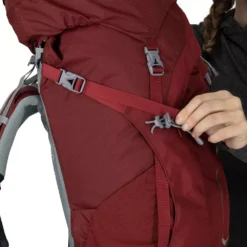 Damenrucksack Osprey Ariel 55 WM/L, Claret Red -Camping Lieferungen damenrucksack trekkingrucksack osprey ariel 55 claret red wm l 1000 6 22206