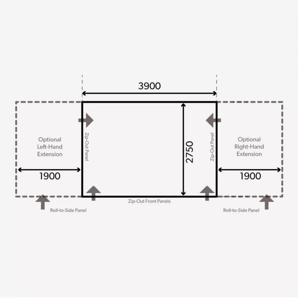 Aufblasbares Wohnmobilvorzelt Dometic Club Air Pro 390 L 9 Aufblasbares Wohnmobilvorzelt Dometic Club Air Pro 390 L – Bild 9