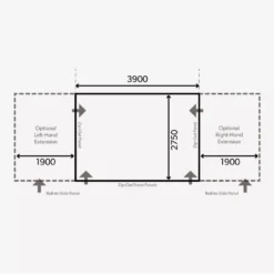 Wohnmobilvorzelt Dometic Club Air Pro 390 M -Camping Lieferungen dometic club air pro 390 m grundflaeche masse wohnwagen wohnmobilvorzelt 1000 8 21824