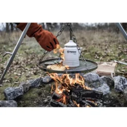Hänge-Rost Petromax Für Dreibein -Camping Lieferungen draussen grillen kochen petromax haengerost campen lagerfeuer zubehoer dreibein 1000 5 25969