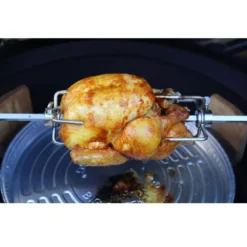 Elektrischer Drehspiess Big Green Egg XLarge -Camping Lieferungen elektrische rotisserie big green egg large bge drehspiess brathaehnchen grillzubehoer 1000 3 23963