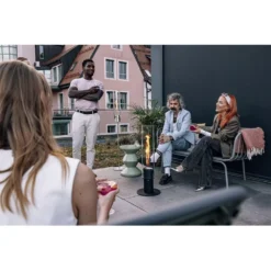 Höfats Spin 1500 Erhöhung, Schwarz -Camping Lieferungen erhoehung fuer das spin 1500 hoefats tischfeuer windlichter outdoor erhoehung um ca 15 cm 1000 2 27217