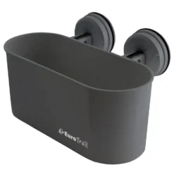 Eurotrail Aufbewahrungsbox Mit Saugnapf, Dunkelgrau