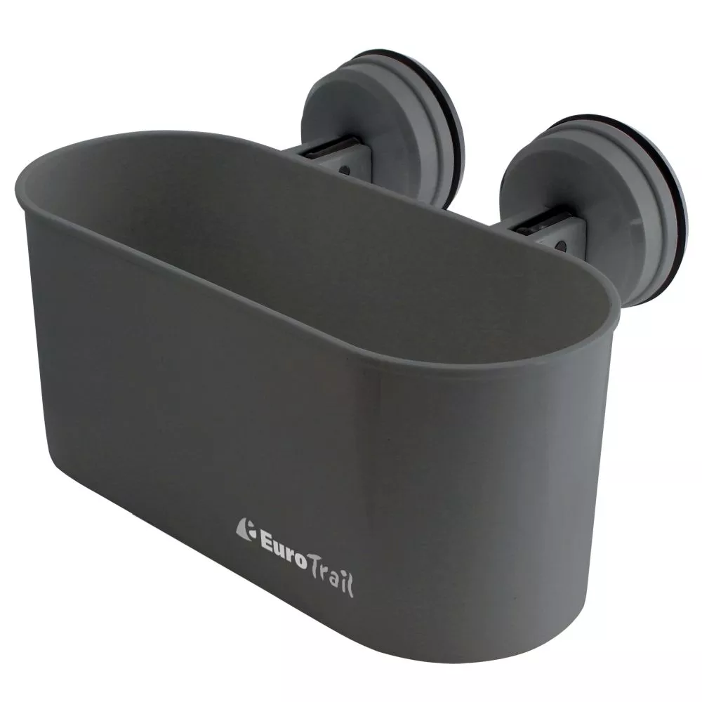 Eurotrail Aufbewahrungsbox Mit Saugnapf, Dunkelgrau 1 Eurotrail Aufbewahrungsbox Mit Saugnapf, Dunkelgrau