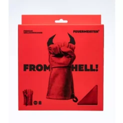 Feuermeister Grillhandschuhe, Leder -Camping Lieferungen feuermeister grillhandschuh grillhandschuhe lederhandschuhe leder handschuhe rot 3 2 17301