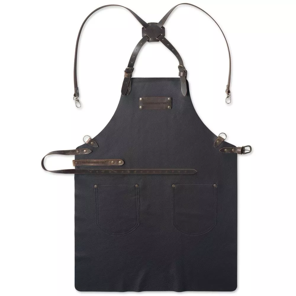Grillschürze Feuermeister Premium Lederschürze, Nappaleder, Länge 85 Cm, Kreuzberiemung 1 Grillschürze Feuermeister Premium Lederschürze, Nappaleder, Länge 85 Cm, Kreuzberiemung