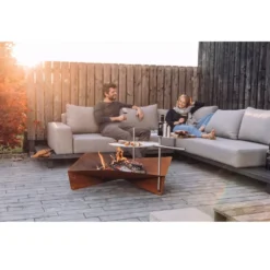 Feuerschale Höfats Triple 90 - Ausstellungsmodell -Camping Lieferungen feuerschalen triple 90 hoefats schalengrill outdoor grillen campinggrill 1000 3 22390