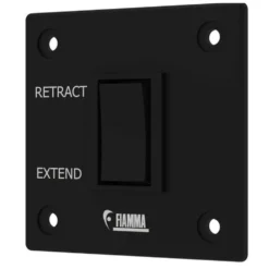 Fiamma Motor Kit Comapct F80 S Für Fiamma Markise F80 S, Titanium -Camping Lieferungen fiamma motor kit compact f80s schwarzer drucktaster 1000 3 25678