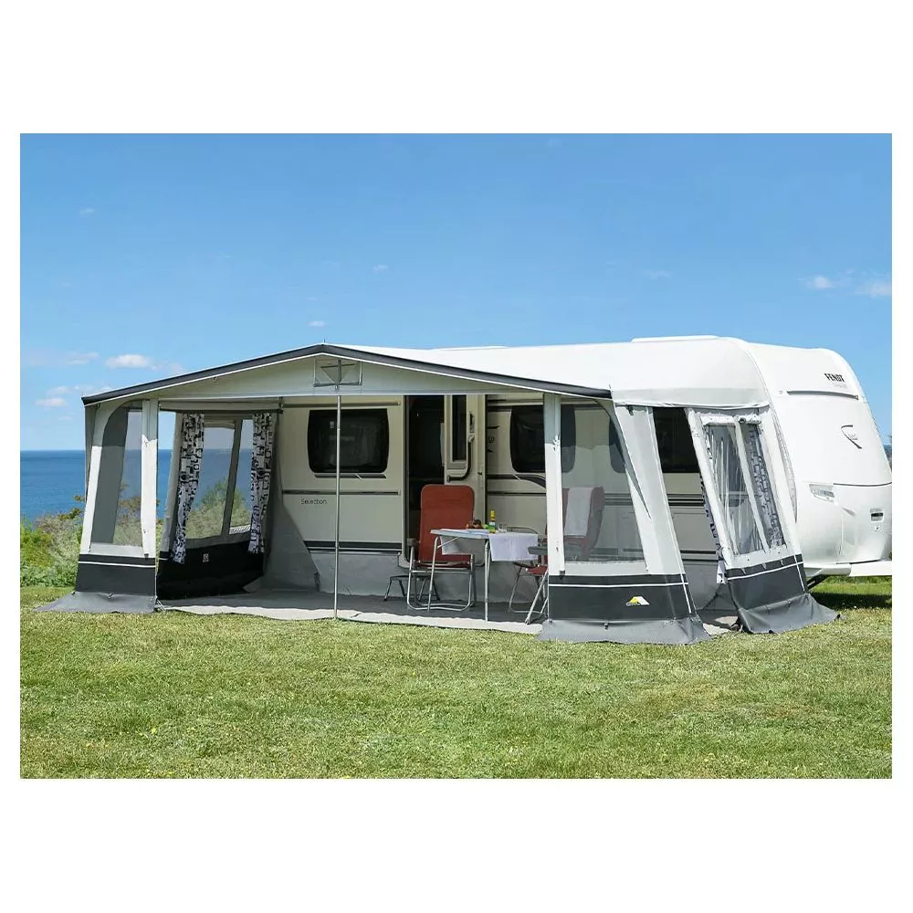 Wohnwagenvorzelt Dwt Zelte Domino 250 | 25er Stahl 5 Wohnwagenvorzelt Dwt Zelte Domino 250 | 25er Stahl – Bild 5