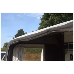 Luftvorzelt Wohnwagen, Wohnmobil Telta Life 390 -Camping Lieferungen frontwand hochgerollt telta luftvorzelt 1000 4 25998