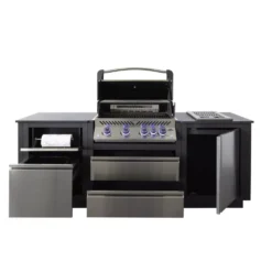 Outdoorküche Napoleon Oasis Compact 105, Mit BIP500 Und Einbau SIZZLE ZONE -Camping Lieferungen funktionale einbaukueche napoleon built in kitchen aussenkueche kuechenrollenhalter schubladen gasflaschenschrank 1000 2 26385