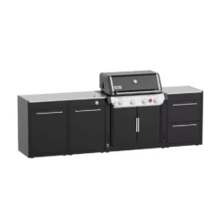 Weber Outdoorküche BBQ-Kitchen 331, 3 Modul Für Genesis E-435 16 Weber Outdoorküche BBQ-Kitchen 331, 3 Modul Für Genesis E-435 -Camping Lieferungen gas grillkueche weber kitchen 3er set genesis e 435 draussen grillen outdoor kueche schwarz seitenbrenner 4 edelstahlbrenner 1000 2 26517