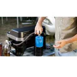 Campinggrill Campingaz Attitude 2go CV -Camping Lieferungen gaskartuschen grill attitude 2 go cv campingaz camping grill 1000 6 22225