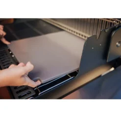 Weber CRAFTED Glasierter Pizzastein - Gourmet BBQ System -Camping Lieferungen glasierter backstein weber crafted gbs system grillstein gross grill zubehoer 1000 4 23735