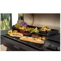 Pellet-Smoker Traeger Ironwood XL International + Pelletsensor -Camping Lieferungen grillen auf 2 ebenen ironwood xl international traeger pelletgrill 1000 12 24772