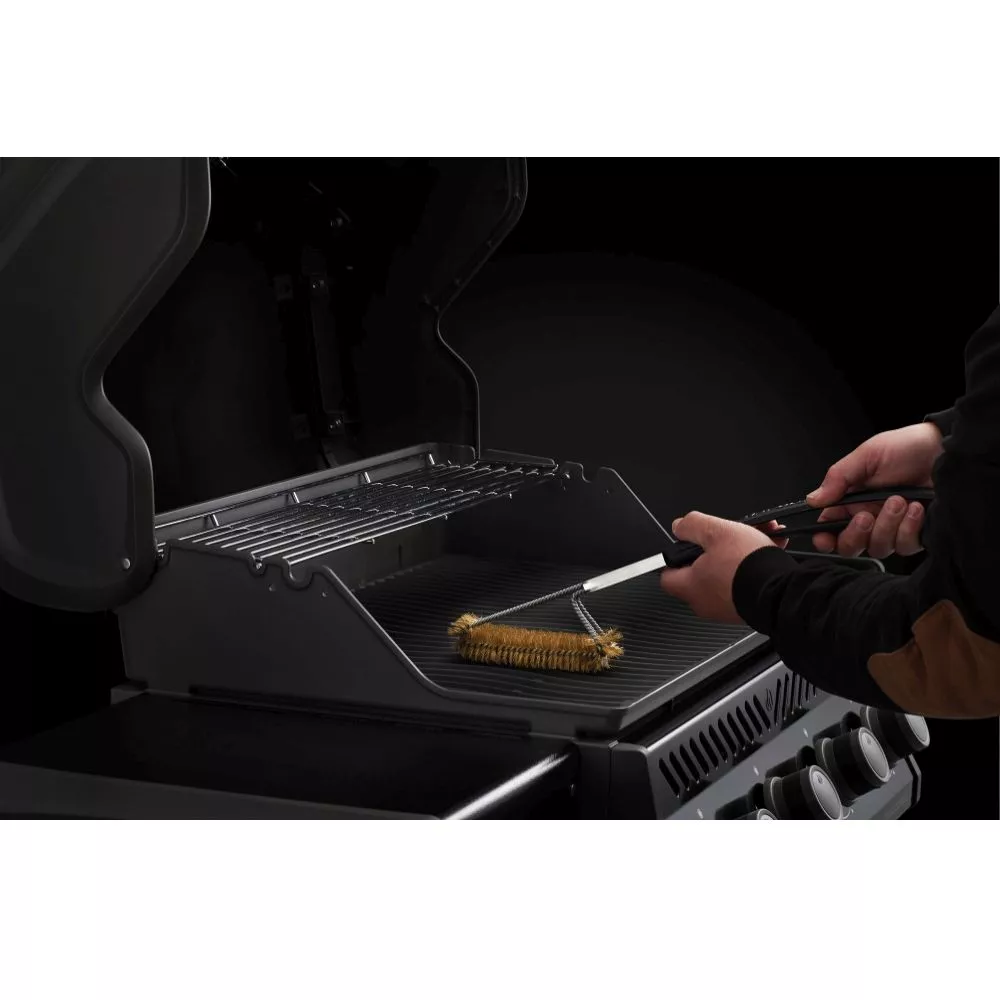 Grillbürste Napoleon Dreireihige Messingbürste 4 Grillbürste Napoleon Dreireihige Messingbürste – Bild 4