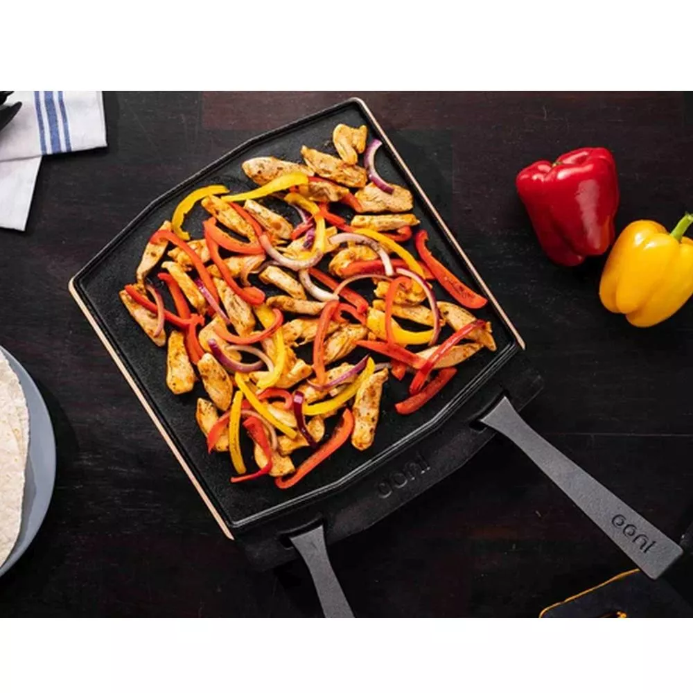 Ooni Doppelseitige Grillpfanne Aus Gusseisen 5 Ooni Doppelseitige Grillpfanne Aus Gusseisen – Bild 5