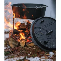 Dutch Oven Petromax Feuertopf Ft6-t Planer Boden, Ø 25,2 Cm -Camping Lieferungen gusseisentopf petromax feuertopf ft6 t planer boden kochen back schmoren auf dem grill herd im backofen 1000 4 24497