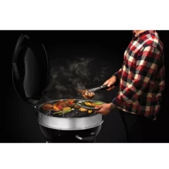 Holzkohlegrill Napoleon PRO22K-LEG-3 -Camping Lieferungen gussrost wave design branding 2 klappen zum kohlenachlegen napoleon grill pro22k leg 3 1000 5 26049