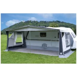 Vorzelt Hahn Zelte Bornholm 280 | 25er Stahl -Camping Lieferungen hahn zelte bornholm 280 vorderwand abgenommen umlaufmassvorzelt 1000 6 27654