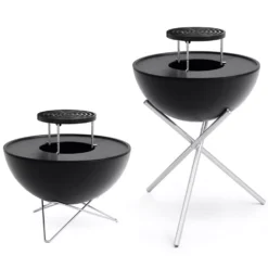 Grillrost Höfats Bowl 57 Sear Grate -Camping Lieferungen hoefats bowl 57 grill zubehoer sear grate inklusive gusseisernes hebewerkzeug 1000 3 25132