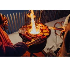 Höfats MOON 45 Plancha -Camping Lieferungen hoefats moon 45 gusseisen plancha antihaftbeschichtung 1000 4 27682