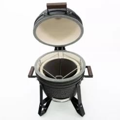 Mobiler Kamado-Grill The Bastard Compact Urban -Camping Lieferungen holzkohle grill the bastard compact urban matt schwarzer mobiler kamadogrill mit deflektorstein 1000 5 22999