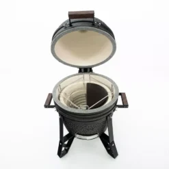 Mobiler Kamado-Grill The Bastard Compact Urban -Camping Lieferungen holzkohlegrill the bastard compact urban matt schwarzer mobiler keramikgrill 1000 4 22999