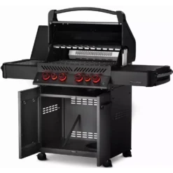 Gasgrill Napoleon Phantom Prestige 500 RSIB, Satin-schwarz -Camping Lieferungen infrarot edelstahl brenner napoleon prestige 500 rsib sizzle zone 1000 8 21647