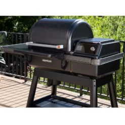 Pellet-Smoker Traeger Ironwood International + Pelletsensor -Camping Lieferungen internes kochlicht ofenaehnliche steuerung traeger ironwood international 1000 12 24771