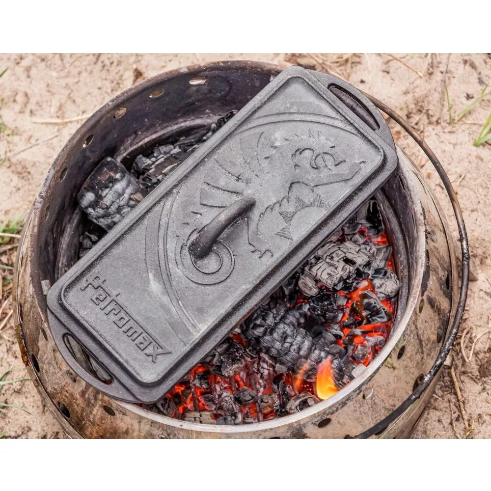 Gusseisen Petromax Kastenform Mit Deckel K4, Volumen 2,4 Liter 4 Gusseisen Petromax Kastenform Mit Deckel K4, Volumen 2,4 Liter – Bild 4